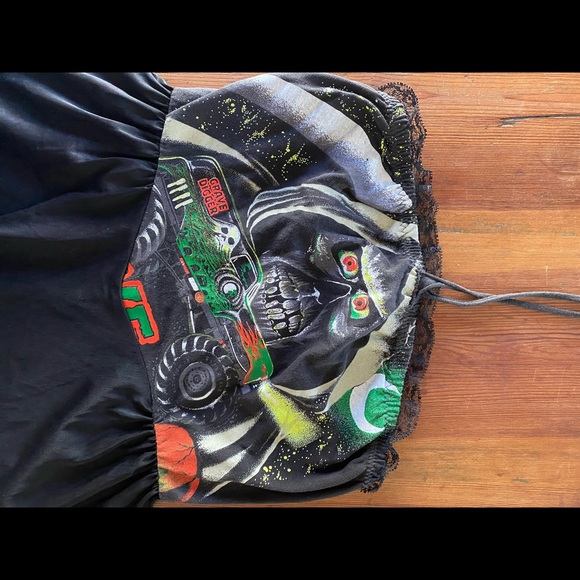 Vintage gravedigger lace slip top Super Lucky Cat - Picture 6 of 10